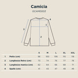 Camicia classica azzurra