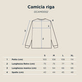Camicia riga bordeaux
