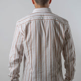 Blue striped shirt