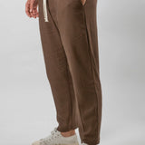 Black capri trousers