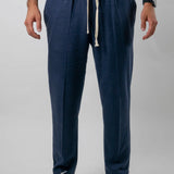 Black capri trousers