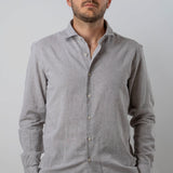 Blue striped shirt