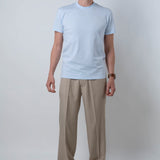T-shirt basic azzurra