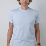 T-shirt basic azzurra