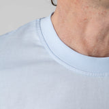 T-shirt basic azzurra