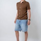 Bermuda oversize jeans