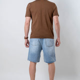 Bermuda oversize jeans