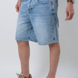 Bermuda oversize jeans