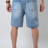 Bermuda oversize jeans