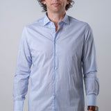 Camicia fantasia Light Blue
