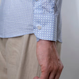 Camicia fantasia Light Blue