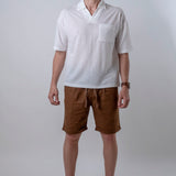 Polo Collo V Bianco