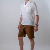 Polo Collo V Bianco