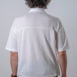 Polo Collo V Bianco