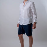 Camicia lino bianco