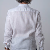 Camicia lino bianco