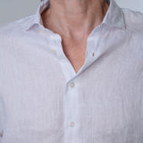 Camicia lino bianco