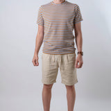 T-shirt Positano Azzurro Tabacco
