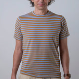 T-shirt Positano Azzurro Tabacco