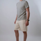 Bermuda Felpa Beige