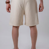 Bermuda Felpa Beige