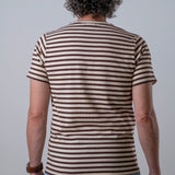 T-shirt Positano Cioccolato Panna