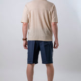 Bermuda Cotone Blu