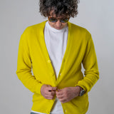 Cardigan giallo