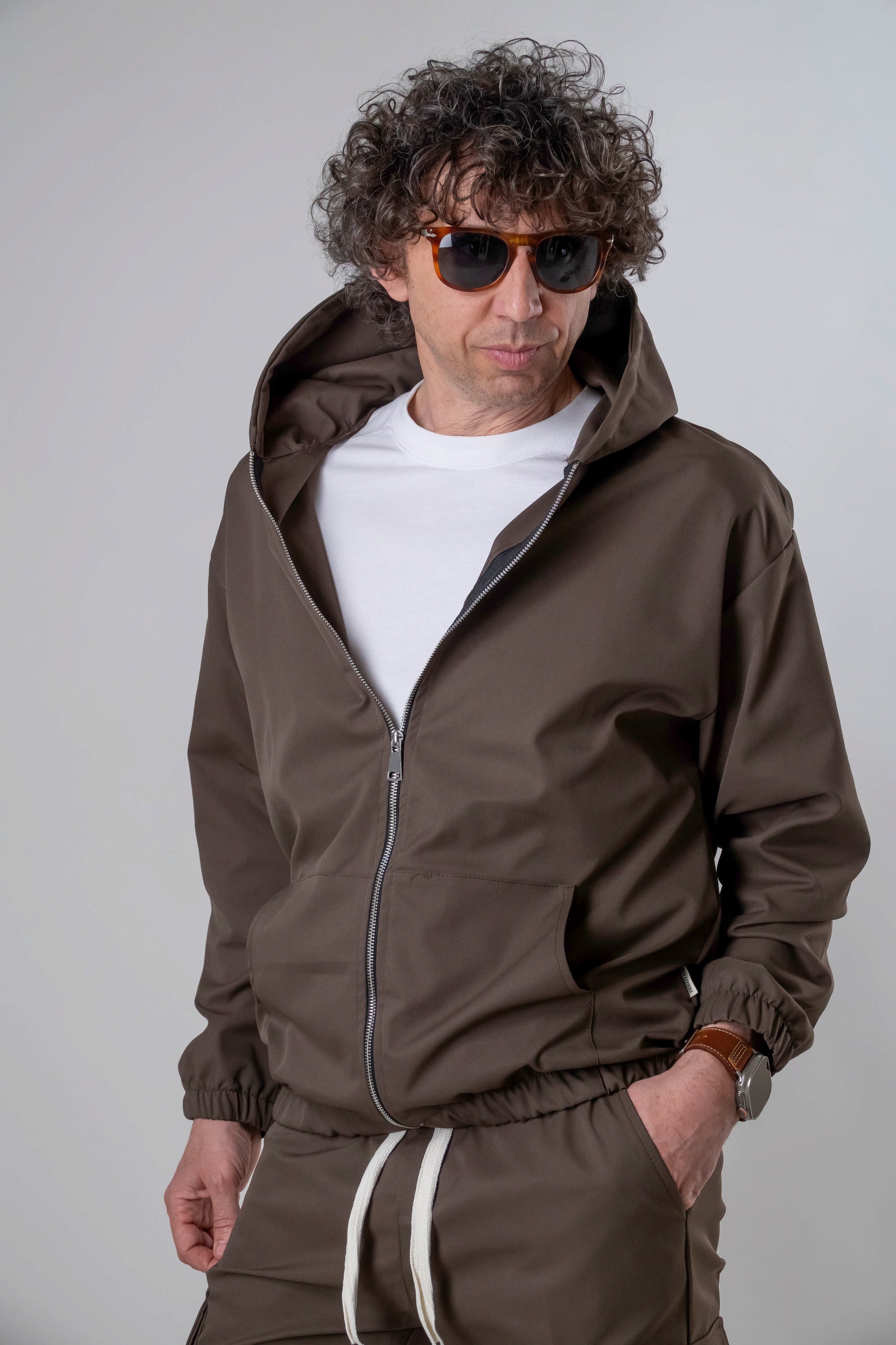 Coordinato cargo marrone