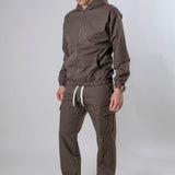 Coordinato cargo marrone