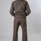 Coordinato cargo marrone