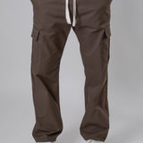 Coordinato cargo marrone