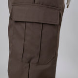 Coordinato cargo marrone