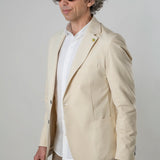 Giacca punto milano panna