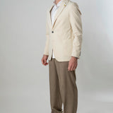 Giacca punto milano panna