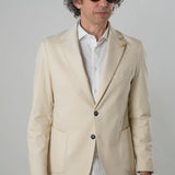 Giacca punto milano panna