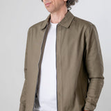 Giubbino camicia marrone