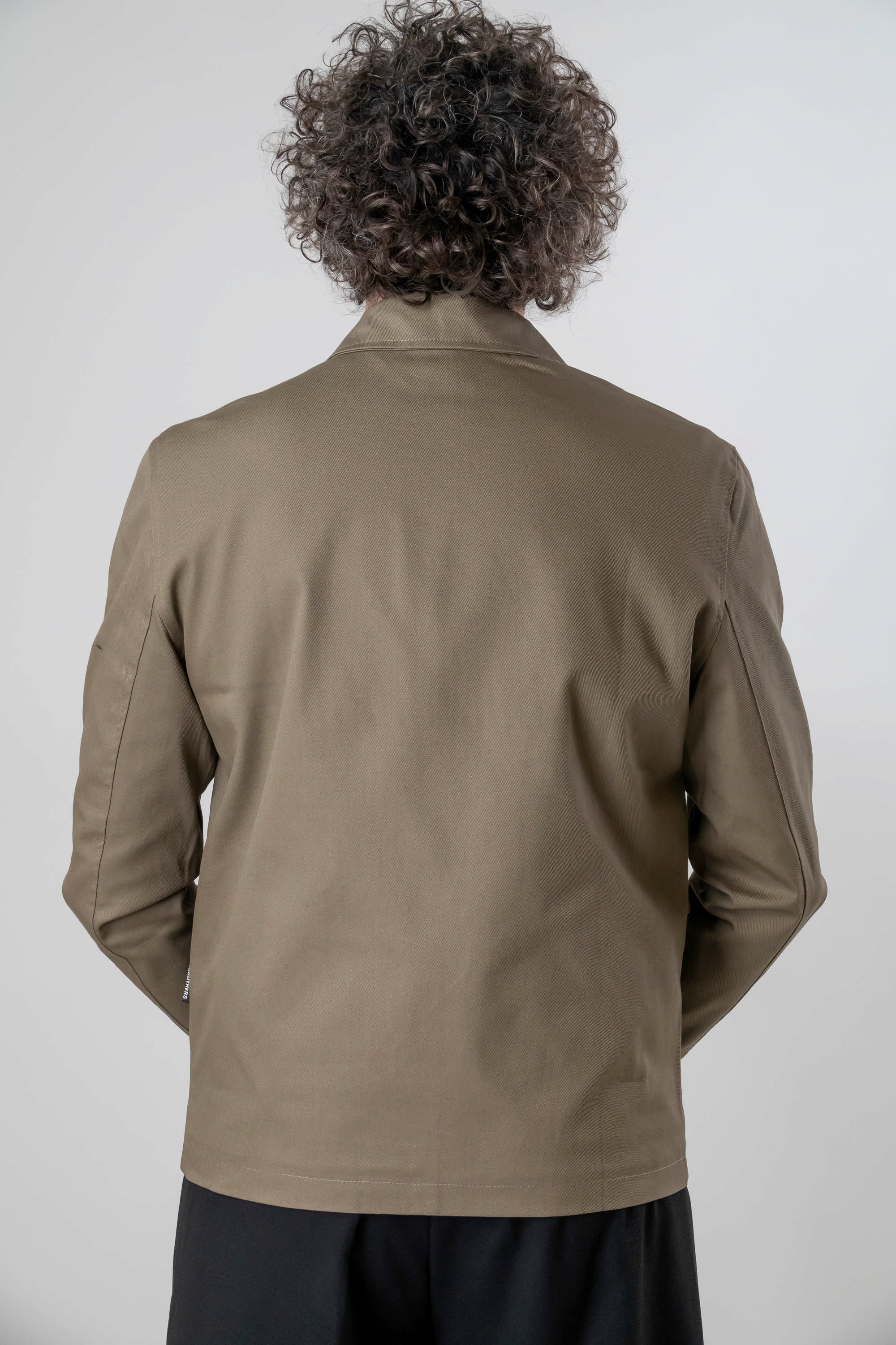 Giubbino camicia marrone