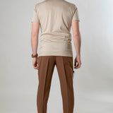 T-shirt modal beige