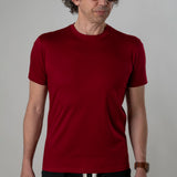 T-shirt modal bordeaux