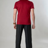 T-shirt modal bordeaux