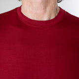 T-shirt modal bordeaux