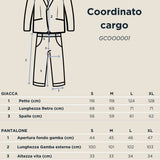 Coordinato cargo nero