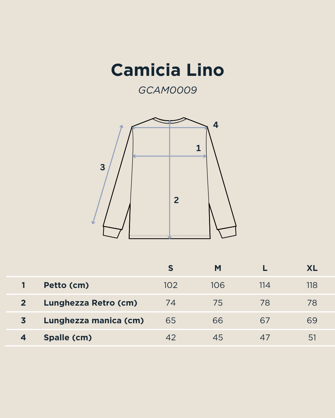 Camicia lino bianco