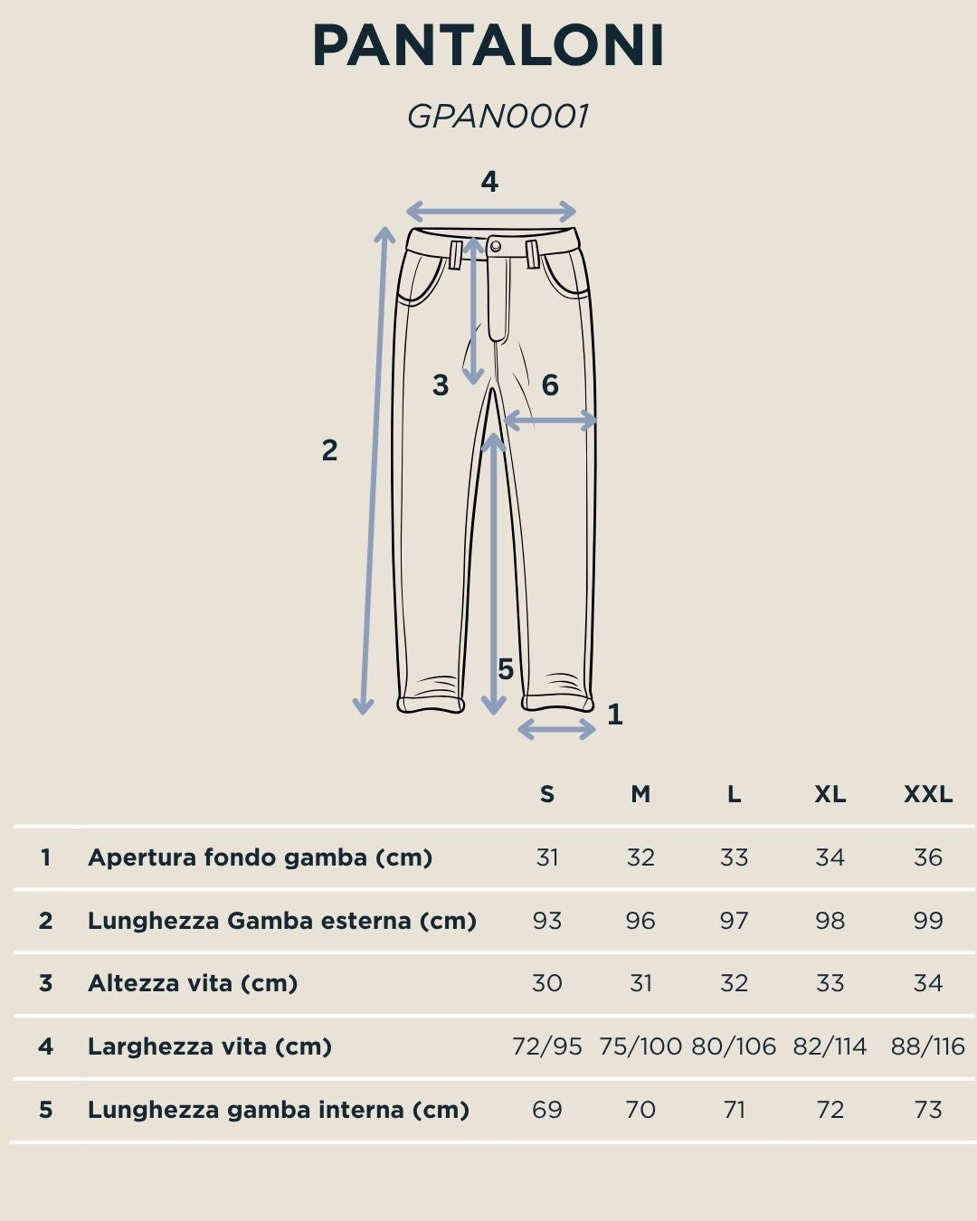 Pantalaccio capri bianco